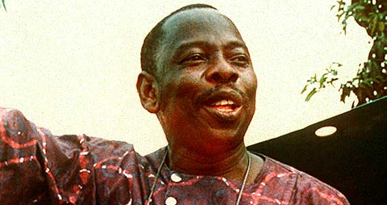 Saro-Wiwa led protests against environmental contamination in the oil-rich Niger Delta caused by Shell [AFP]