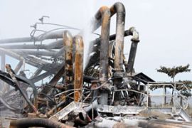 Oil facility attacked by Nigerian rebels