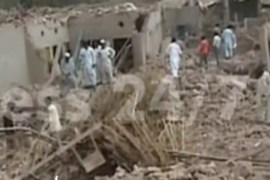 pakistan village blast