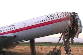 iran plane crash