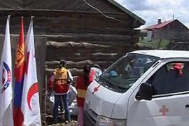 UN chief in flood ravaged mongolia
