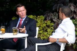 Jame Crowley, police officer, meets Obama for beer summit