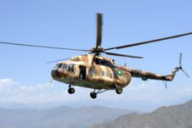 pakistani military helicopter