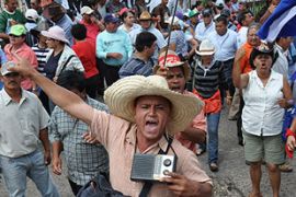 honduras protests