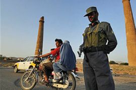 Afghan police