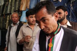 Ramazan Bashardost - Afghan presidential candidate