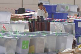 AFGHANISTAN-VOTE-BOXES