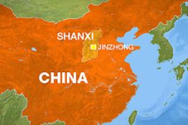 china map showing shanxi province and jinzhong city - graphics