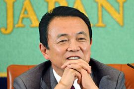 japan general elections prime minister taro aso
