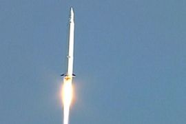south korea launches rocket tv grab