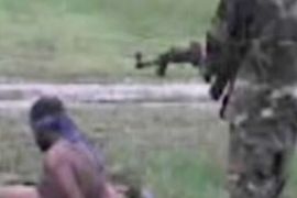 Sri Lankan soldier shoot Tamil - CHANNEL 4 FOOTAGE