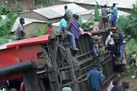 Cameroon train crash