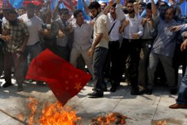 china unrest xinjiang turkey uighur