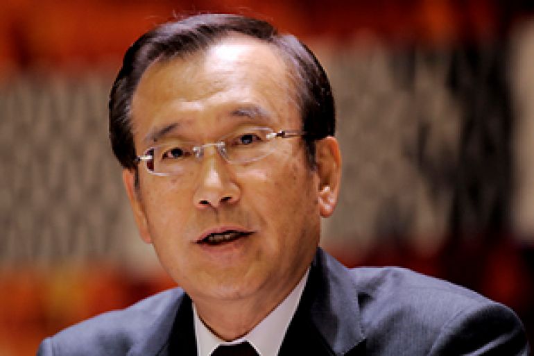 Tadatoshi Akiba - the mayor of Hiroshima - Japan