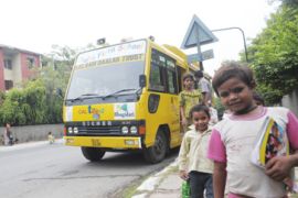 india school bus
