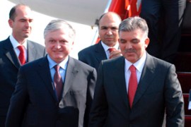 Turkish and Amrmenian presidents