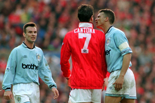 Curle and Cantona