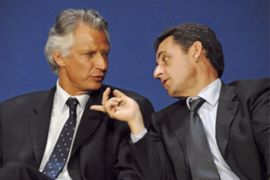 Sarkozy and de Villepin