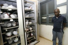 guinea unrest mortuary opposition camara