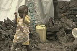 Democratic Republic of Congo, refugee camps, child