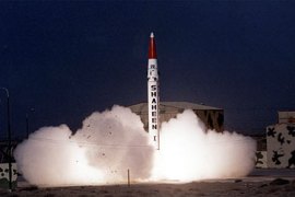 pakistan shaheen-1 nuclear-capable ballistic missile