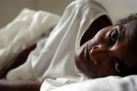Haiti Aids sufferer
