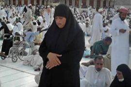 Safia al-Shrafi performing hajj