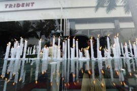india candles mumbai tribute