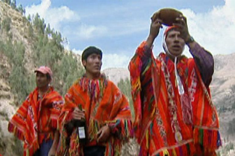 peru quechua Indians