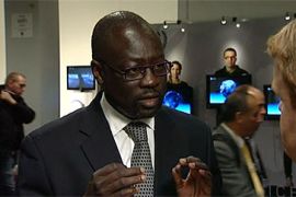 copenhagen climate change g77 negotiator lumumbu diaping - alan fisher interview