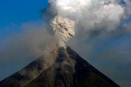 Philippines volcano