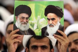Iran supreme leader supporter