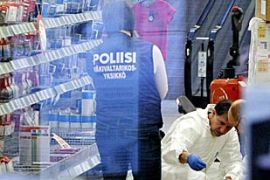 Finland shooting, forensic team