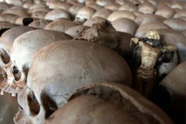 People & Power - return to rwanda, skulls of Tutus killed during the ''94 genocide