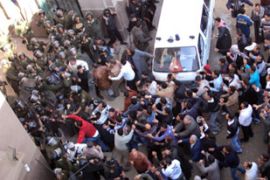 Clashes between Copts and police