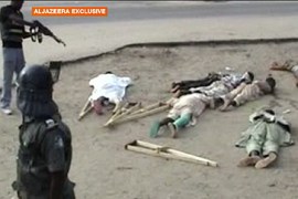 Nigeria killings caught on video executions