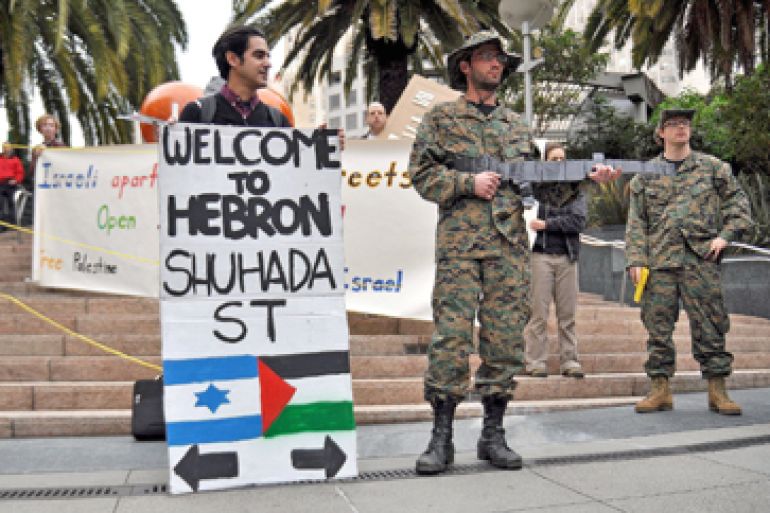 San Francisco protests over Hebron