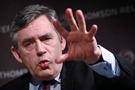 Gordon Brown, British prime minister
