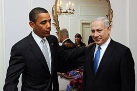 US President Barack Obama (L) and Israeli Prime Minister Benjamin Netanyahu