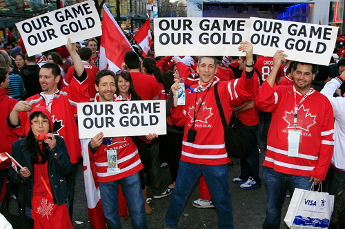 Canadian hockey fans