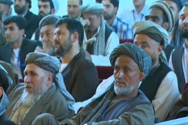 Afghan elders meeting