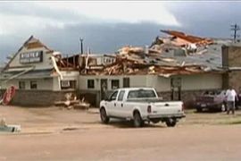 us mississippi tornado damage - video stills