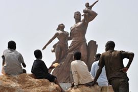 Senegal monument