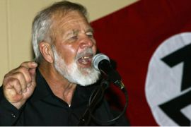 South African white supremacist Eugene Terre'Blanche