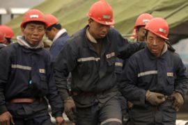 China miners