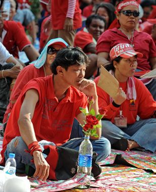 Thai red shirts - free size