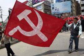 Maoist protesters