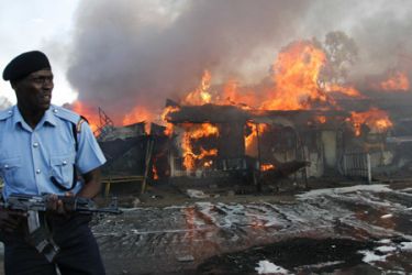 Kenya post-election violence CREDIT: BONIFACE MWANGI