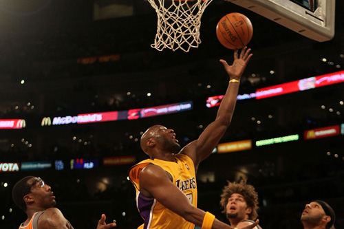 NBA Los Angeles Lakers Lamar Odom