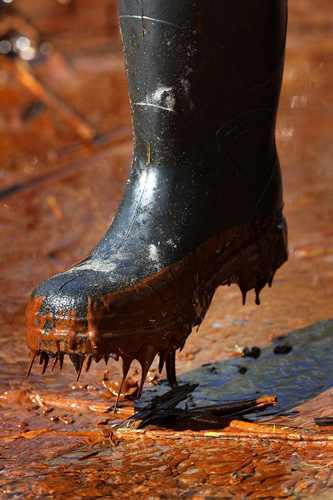 Oil Spill Boots